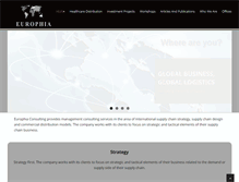 Tablet Screenshot of europhia.com